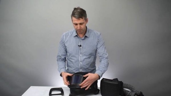 TECMEN TM1000 Flip Front Welding Helmet Demo