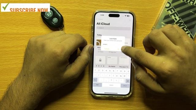 How to Lock/Unlock A Note In The Notes App iPhone 15/15 Pro Max смотреть онлайн