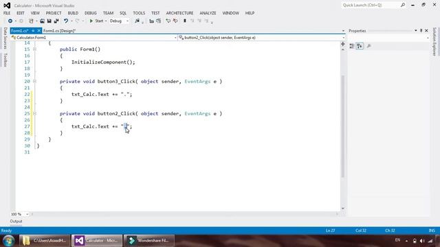 How To Design & Create Program [ Calculator Using Csharp/WinForms ] in C#/WinForms смотреть онлайн