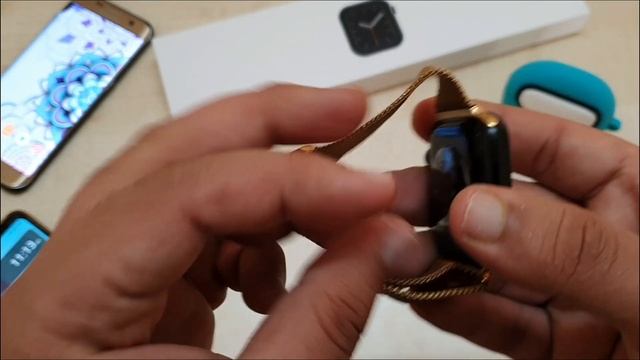 Apple Watch Series 7 Clone Unboxing & Review | Apple logo | Apple iwatch Smartwatch Series 7 Clone смотреть онлайн