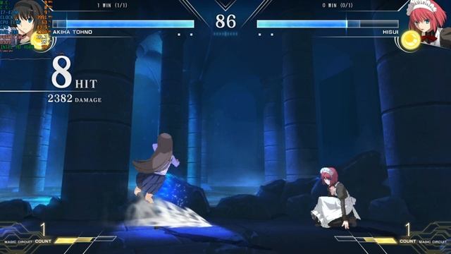 MELTY BLOOD: TYPE LUMINA Intel HD 4600 (Low End PC) смотреть онлайн