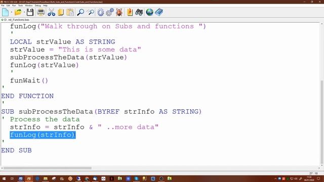 PowerBasic Windows & Console Compilers - Subroutines & Functions смотреть онлайн