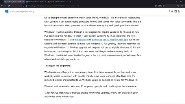 Windows 11 Release Date + Free Upgrade смотреть онлайн