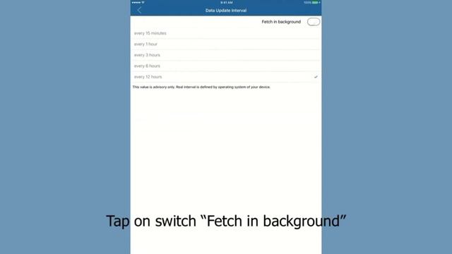 Turn on background fetch, Freelance job search, iOS application for iPhone and iPad смотреть онлайн