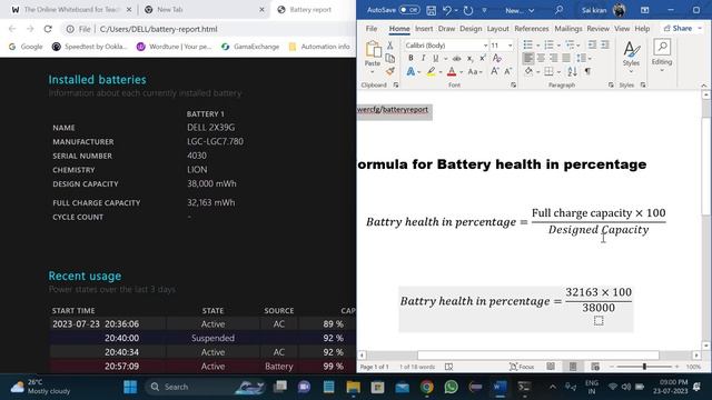 How to Check the Health of Your Laptop's Battery in Windows смотреть онлайн
