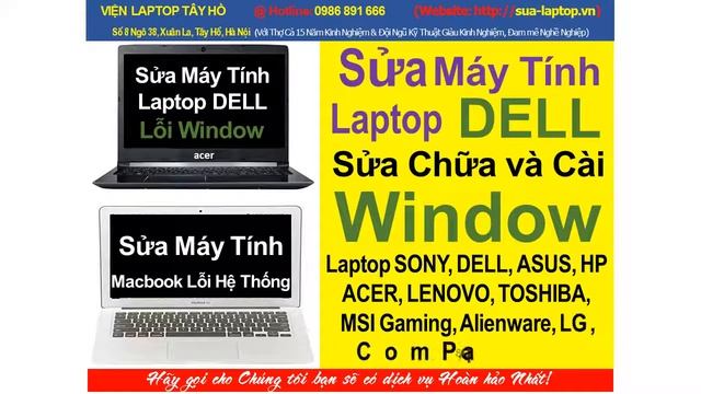 sửa lỗi laptop dell không vào được win tại lạc long quân ~ tây hồ смотреть онлайн