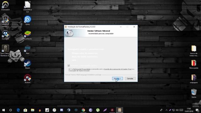 COMO BAIXAR E INSTALAR O FORMAT FACTORY смотреть онлайн
