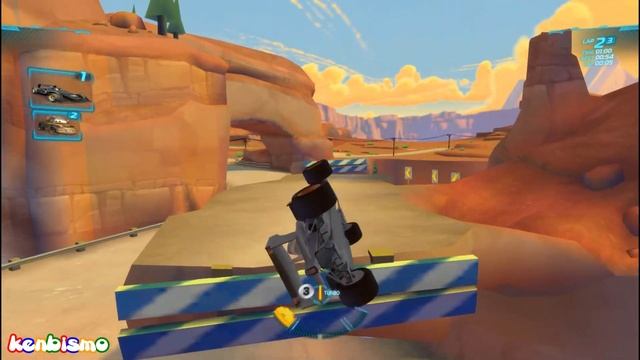 Midnight Francesco race at Timberline Sprint, Cars 2 The Video Game PC Gameplay 1080p HD смотреть онлайн