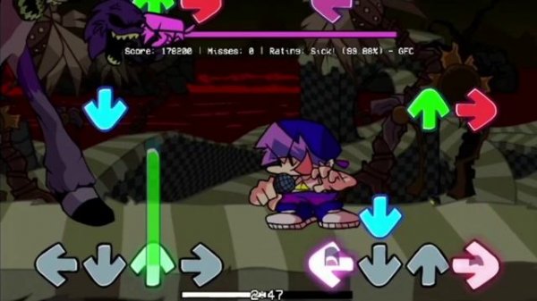 [FNF] Manual Blast D-Sides Charted