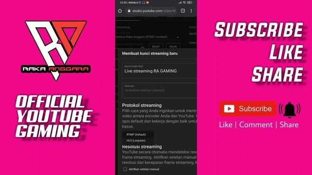CARA LIVE STREAMING DI YOUTUBE ANDROID MENGGUNAKAN RTMP | BISA LIVE BERJAM-JAM ❗ смотреть онлайн