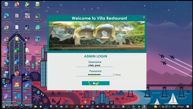 Windows Application - app title: "Villareal Resto" смотреть онлайн
