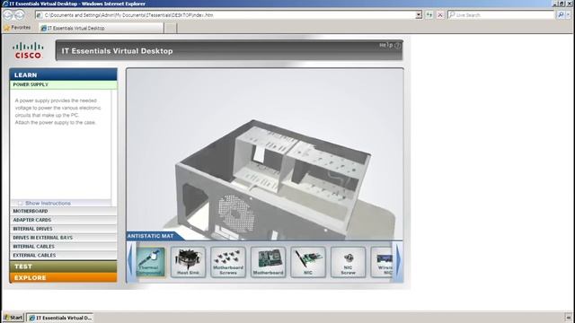 Windows XP + Office 2010 + Packet Tracer + IT Essentials v4 (Desktop & Laptop) смотреть онлайн