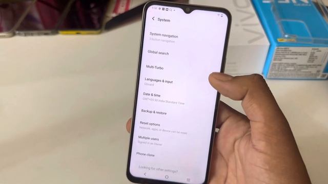 Vivo y100a back button setting | Vivo y100a me back button kaise lagaye/navigation key setting смотреть онлайн