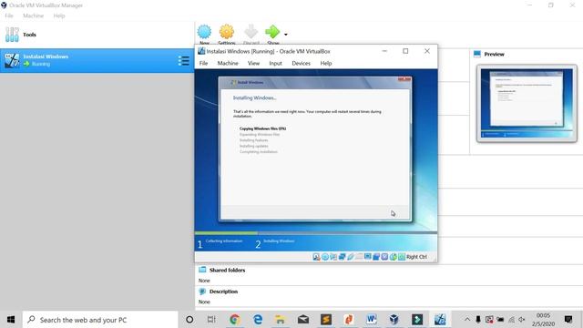 Tutorial Menginstall windows 7 home basic pada virtual machine смотреть онлайн