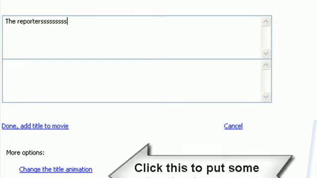 Inserting Text in Windows Movie Maker смотреть онлайн