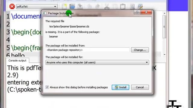 LaTeX on Windows using TeXworks - Gujarati смотреть онлайн