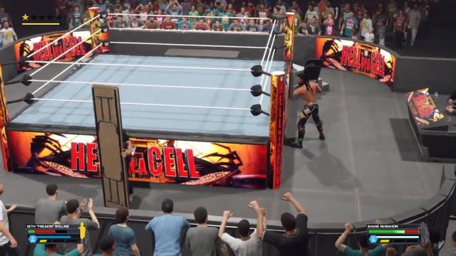 Seth Rollins vs Shane O'Mac Table Match смотреть онлайн