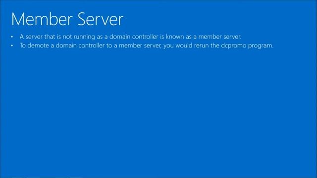 MTA Windows Server Administration Fundamentals - 05 Essential Services смотреть онлайн