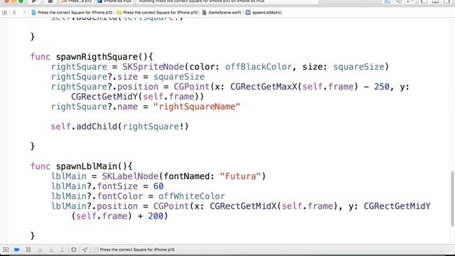 Construct 6 iOS Recreations with Quick and Xcode (3 Setting up the squares) смотреть онлайн