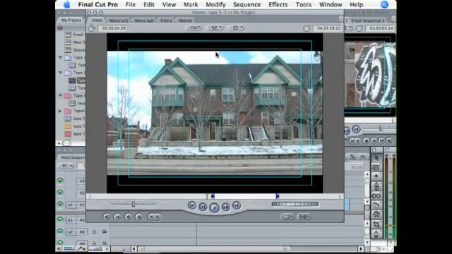 Using the Zoom Pop Up Menu in Final Cut Pro 5 смотреть онлайн