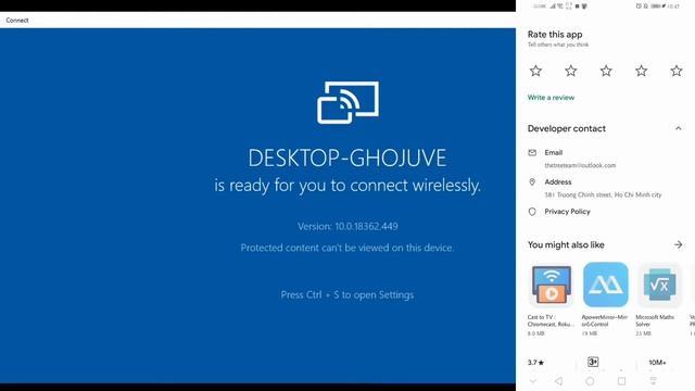 How to cast your screen on Windows 10 смотреть онлайн