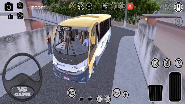 Marcopolo New Senior Minibus Drive - Proton Bus Simulator 3.1 - Gameplay смотреть онлайн