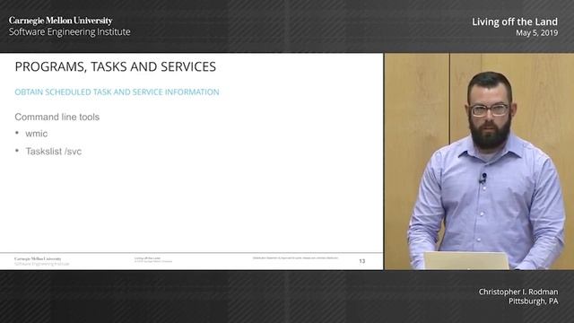 Living off the Land: Native Windows Tools for Blue Team Analysis смотреть онлайн