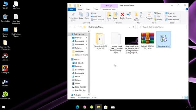 Make Windows Look Better | Windows 10 Theme | Dark Smoke смотреть онлайн