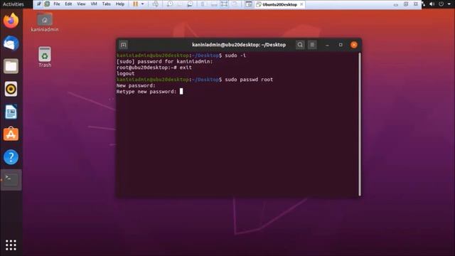 Ubuntu - How to Enable Root User - GUI Mode | Enable Root User in Ubuntu 20.04 | Enable Root User смотреть онлайн
