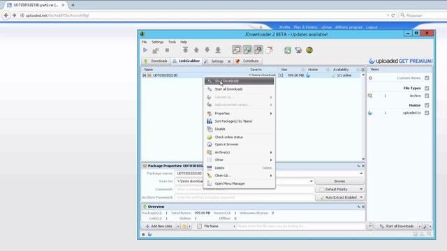 Teste de download com o jDownloader 2 смотреть онлайн