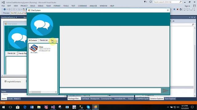 Chat System Part-12 Send Friend Request List View & User Profile Form in C# C-Sharp смотреть онлайн