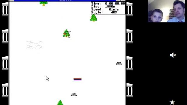 pantherOP and OMGbunnies play SkiFree (1991) смотреть онлайн