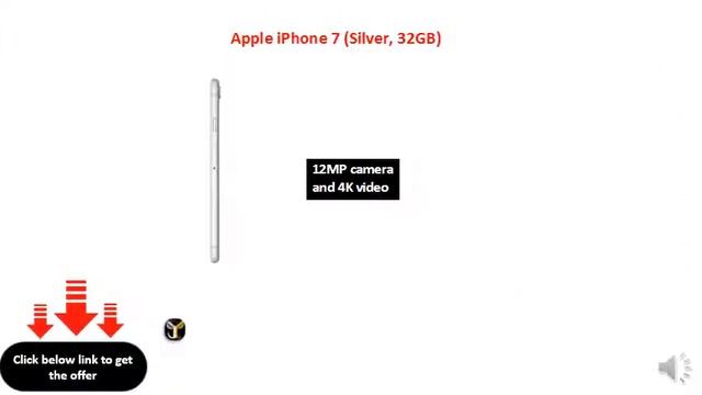 Apple iPhone 7 (Silver, 32GB) смотреть онлайн