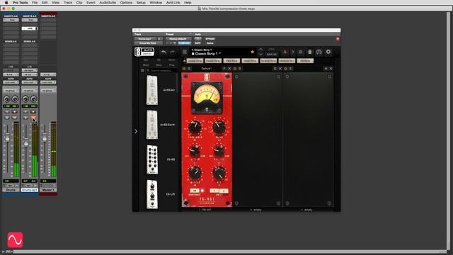 Parallel compression three ways using the Slate Digital Virtual Mix Rack FG-401 compressor смотреть онлайн