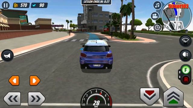 Driver’s License Course Blue Mini Cooper #4 - Android Gameplay By Silent102 смотреть онлайн