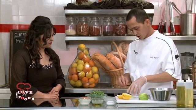 LOVE 4 FOOD - epi 12 seg 1 (Roquette Salad with Green Apples) смотреть онлайн