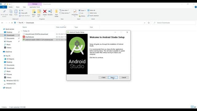 How to Install Android Studio on Windows 10/11 смотреть онлайн