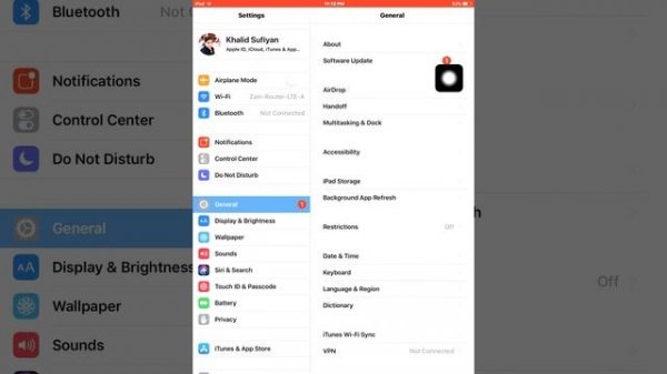Apple software update