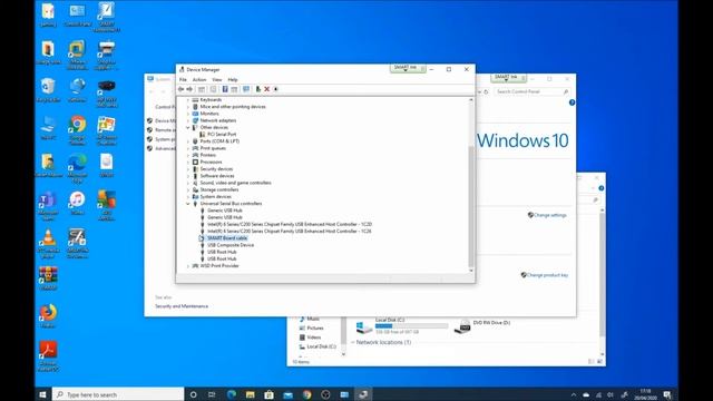 How to get your SMARTBoard 500 or 600 series to work on Windows 10? смотреть онлайн