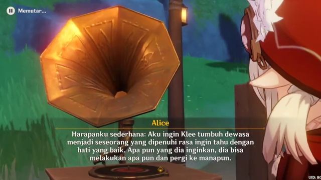 Klee finally meet her mom, Golden apple archipelago final scene смотреть онлайн