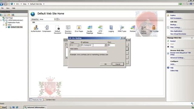 ✅ How to Manage Default Web Site & Site Bindings in IIS in Windows Server 2008 in Hindi смотреть онлайн