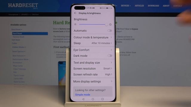 How to Activate Auto Brightness in HUAWEI P40 Pro+ - Auto Adjust Screen Brightness смотреть онлайн