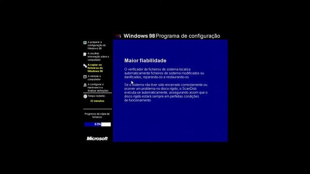 fiz um virus destruidor + reinstalando o windows 98 смотреть онлайн