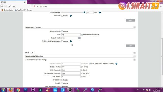 SETTING TP-LINK PHAROS CPE610 ACCESS POINT