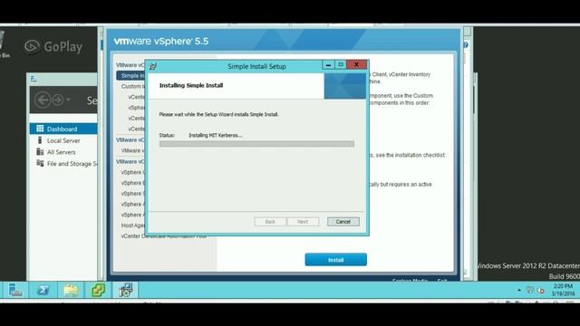 Install vCenter server in VMWare workstation and create cluster смотреть онлайн