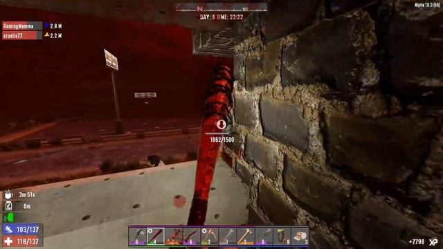 HORDE EVERY NIGHT - Classified mission - 7 days to die a19 : Day 6 смотреть онлайн