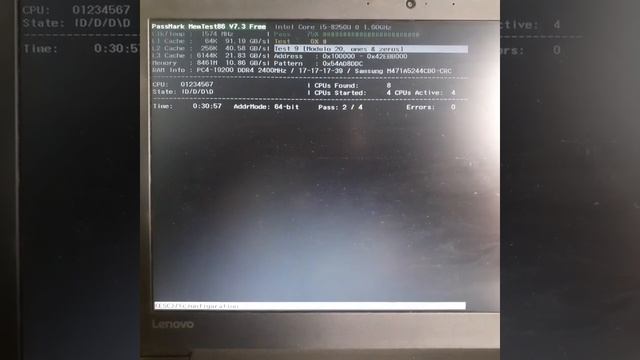 Memtest86 v7.3 смотреть онлайн