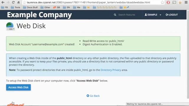 cPanel Tutorials - Web Disk смотреть онлайн