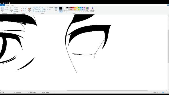Drawing Eren on MS Paint x mouse смотреть онлайн