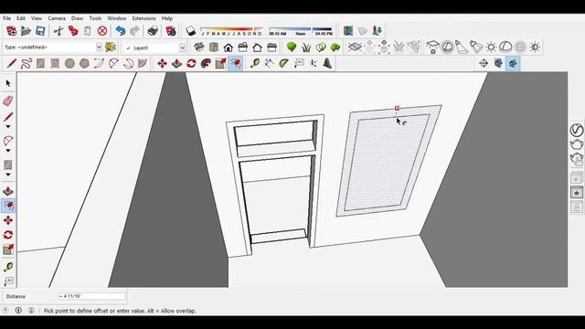 Part -2 || Creating door 🚪 window openings || 3d elevation || Ansal API смотреть онлайн